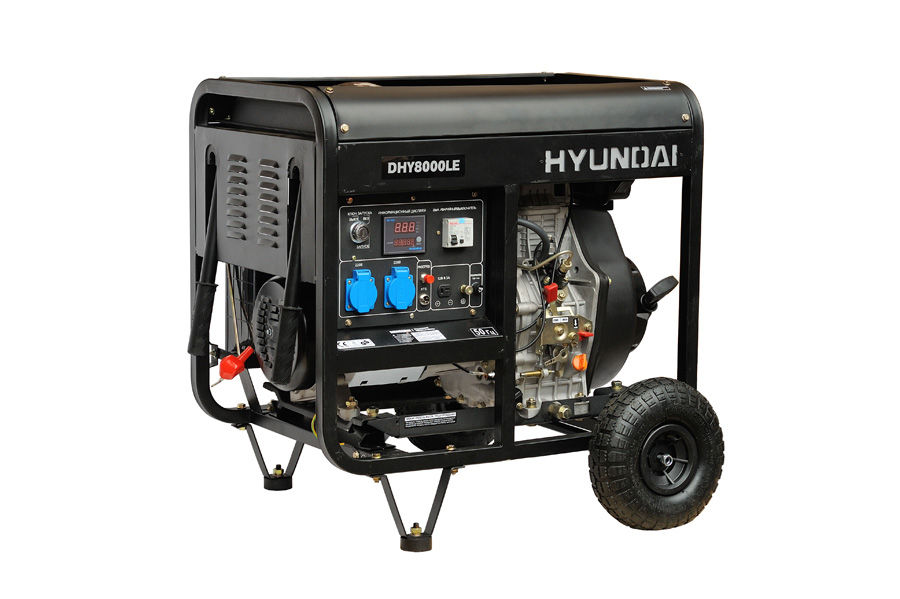 Дизельный генератор HYUNDAI DHY 8000LE Генераторы (электростанции)