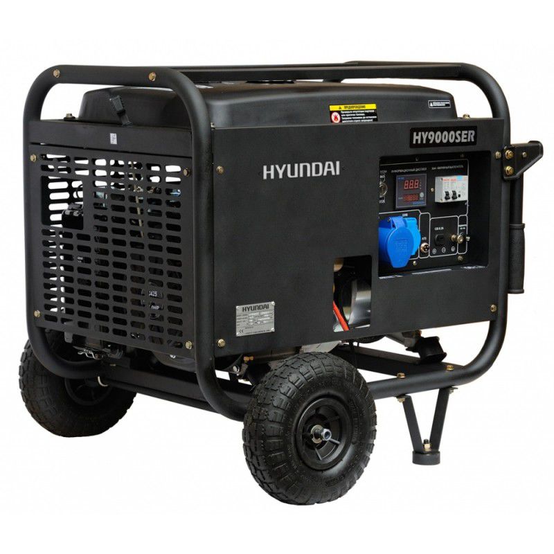 Бензиновый генератор HYUNDAI HY 9000SER Генераторы (электростанции)