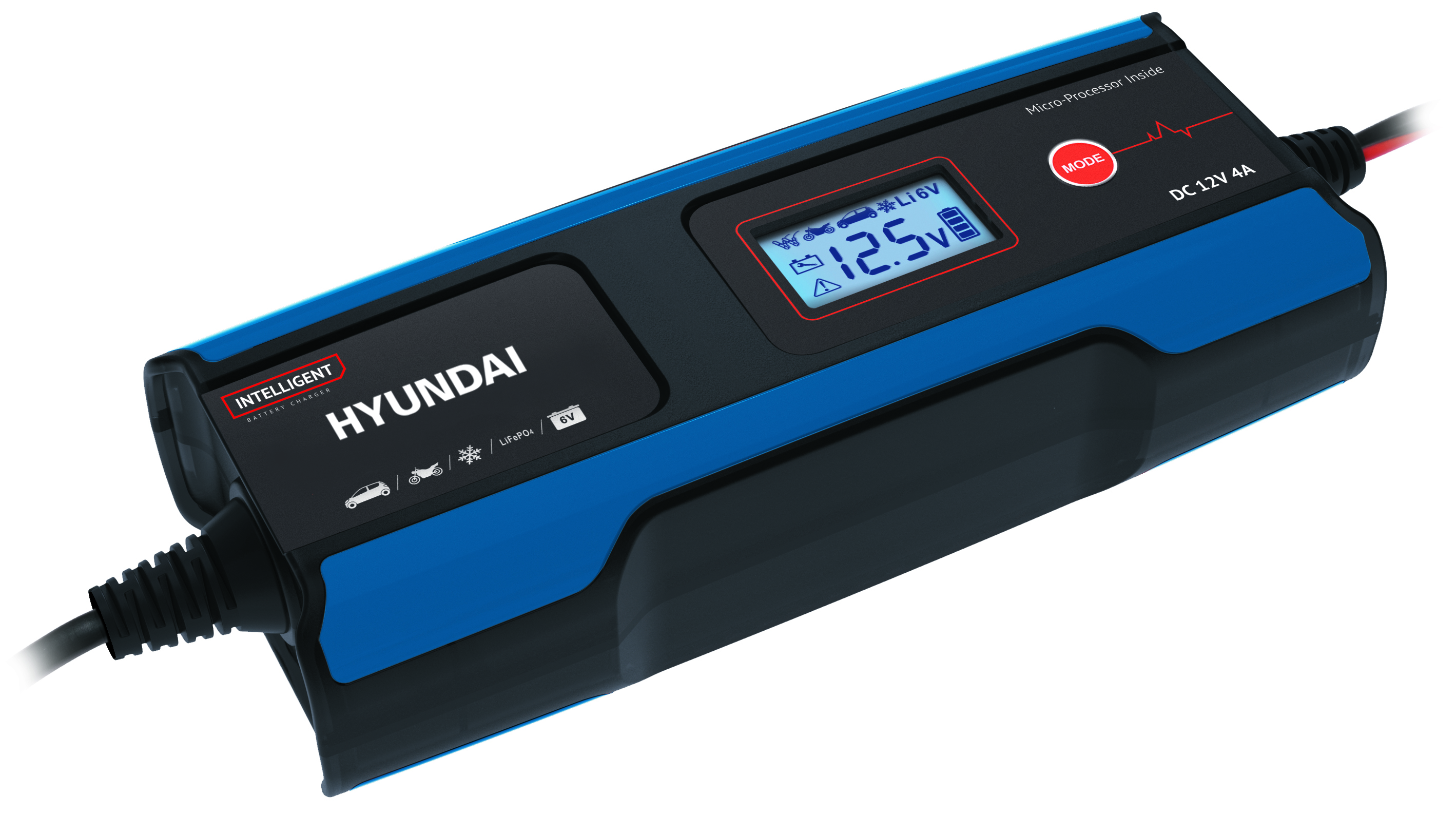 Автомобильное зарядное устройство HY 410 HYUNDAI Автомобильная светотехника